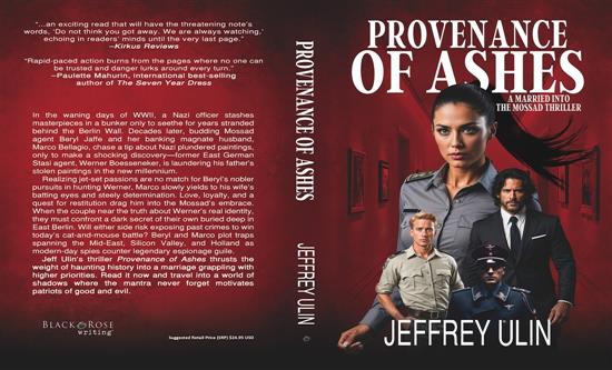 From the Boardroom to the Mossad: Veteran Media Executive Jeff Ulin Launches Espionage Thriller Provenance of Ashes